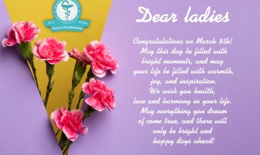 Dear ladies, Congratulations on March 8th!